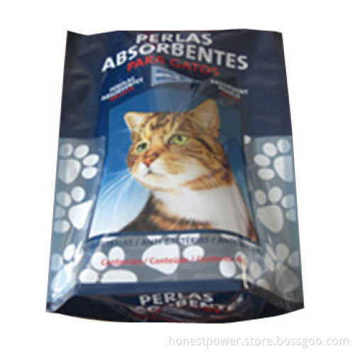 Cat Litter Bag with Rotogravure Printing,Made of PET/PE, Customized Sizes and Colors are Accepted